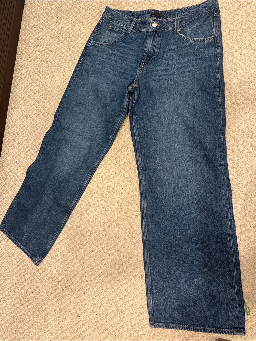 ASOS design low rise baggy jean. Women’s size 12